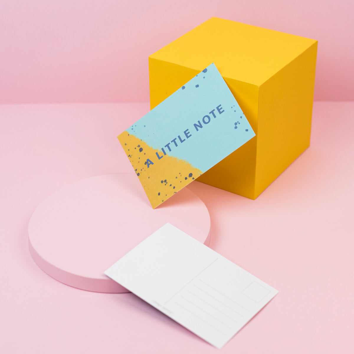 Postcard Note - The Design Palette