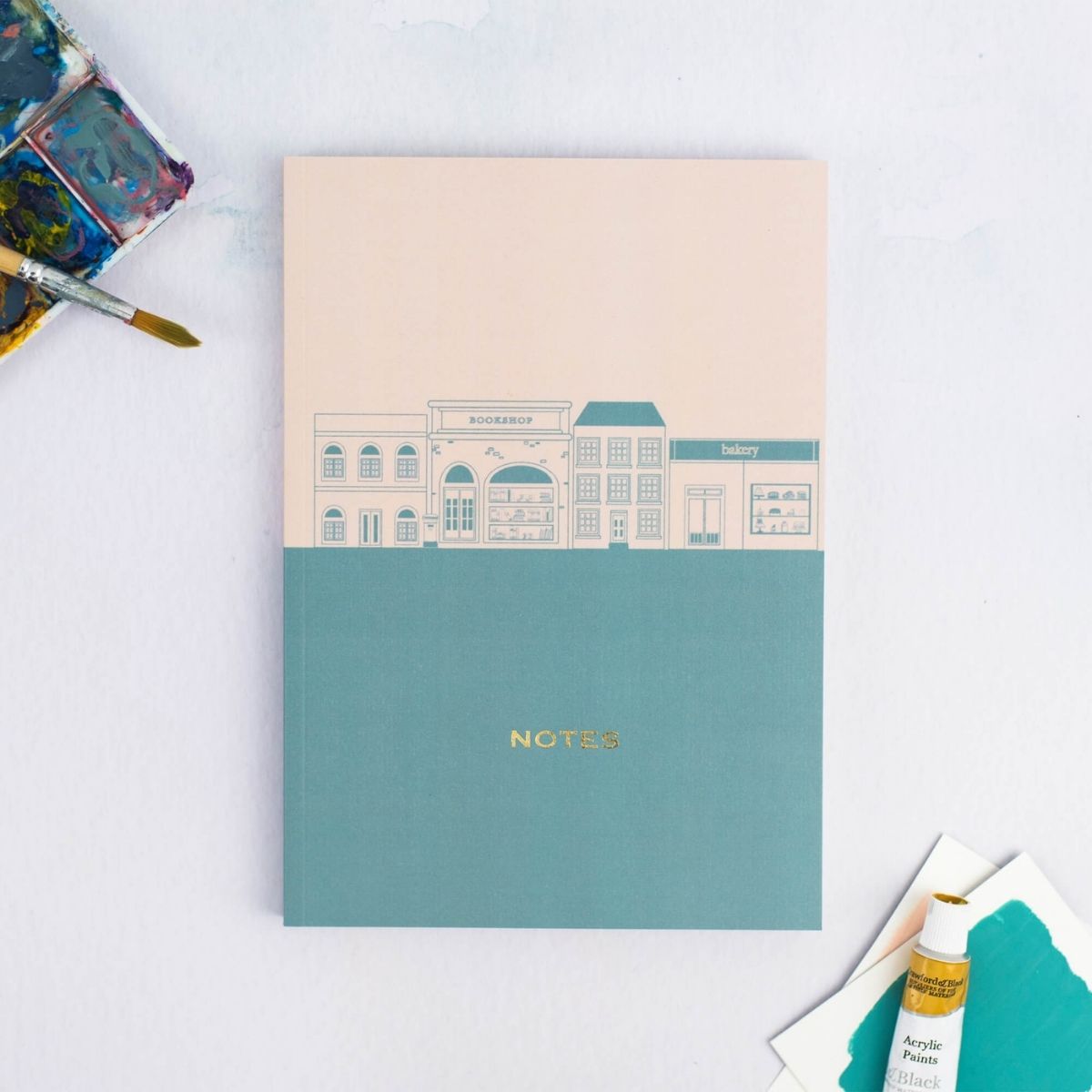 Cute Houses Notebook - The Design Palette