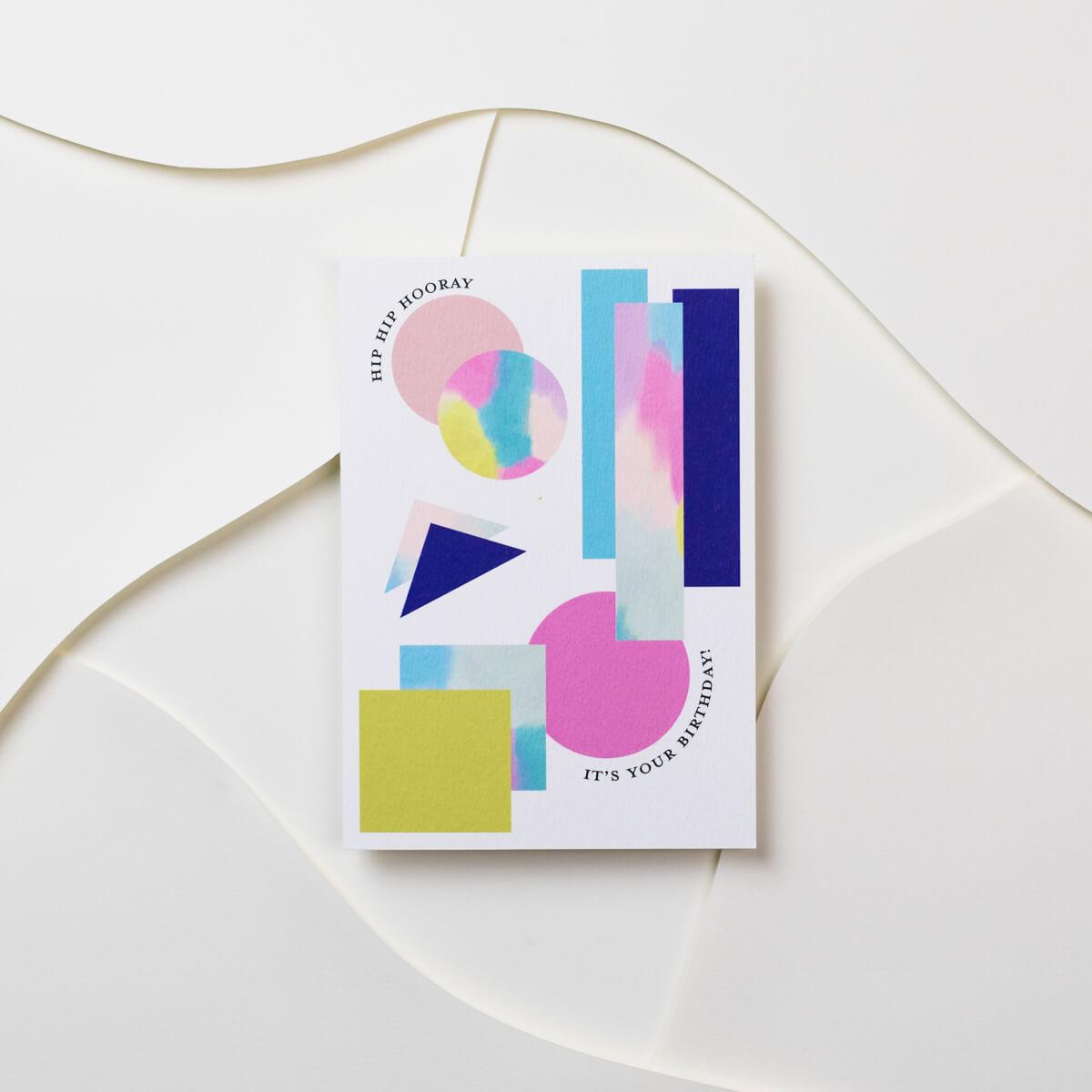 Birthday Hip Hip Hooray Card The Design Palette