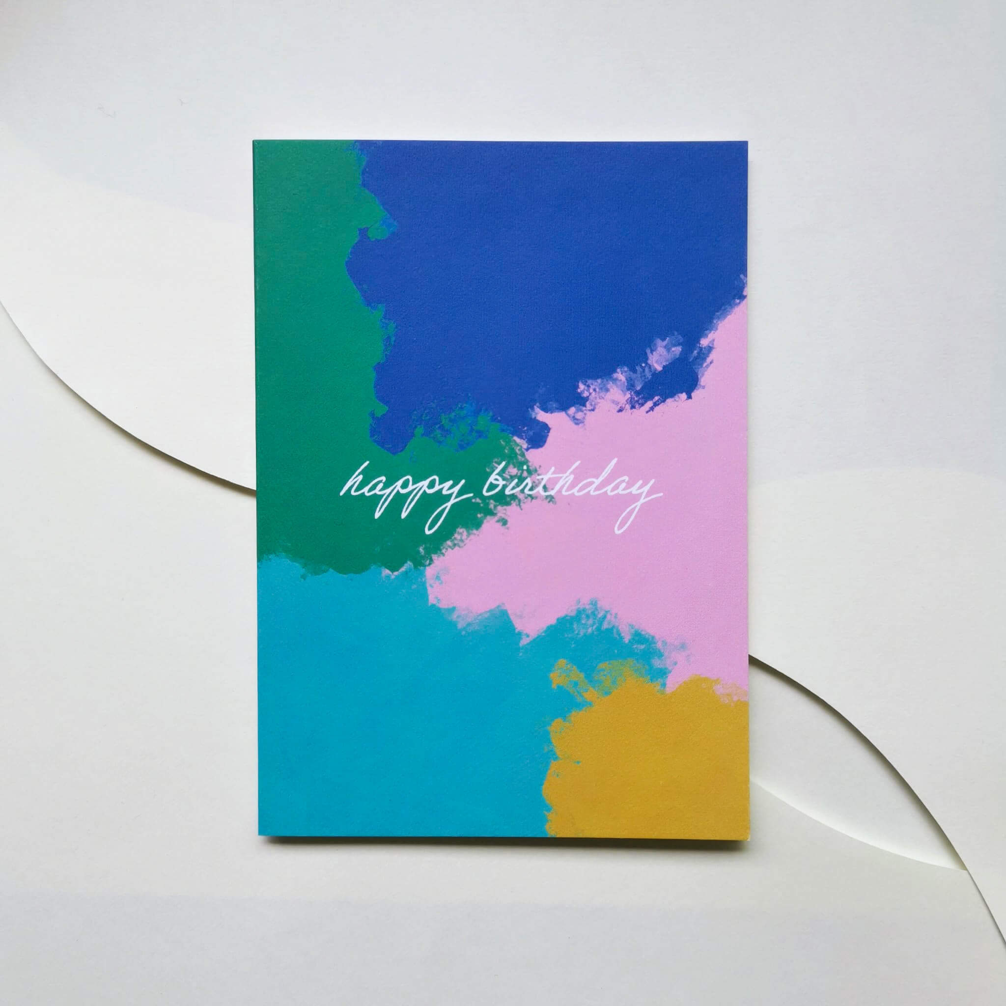 Birthday Paint Card - The Design Palette