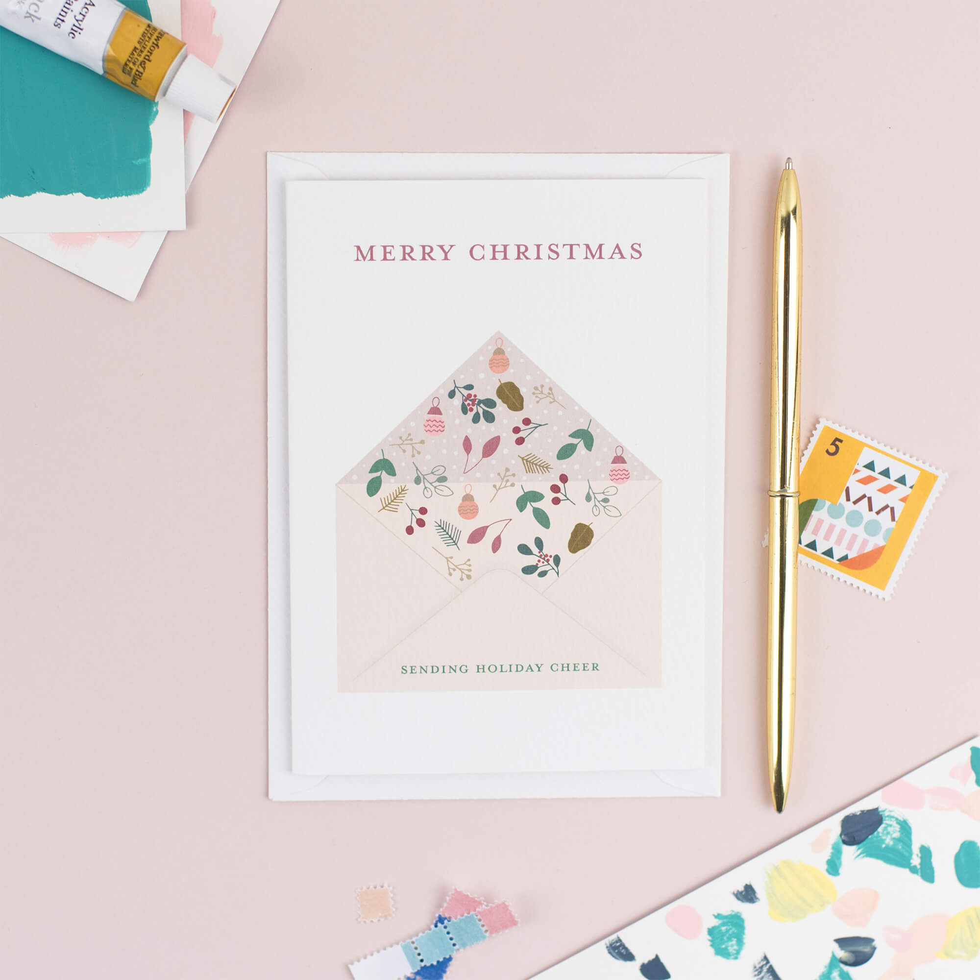 Christmas Holiday Card - The Design Palette