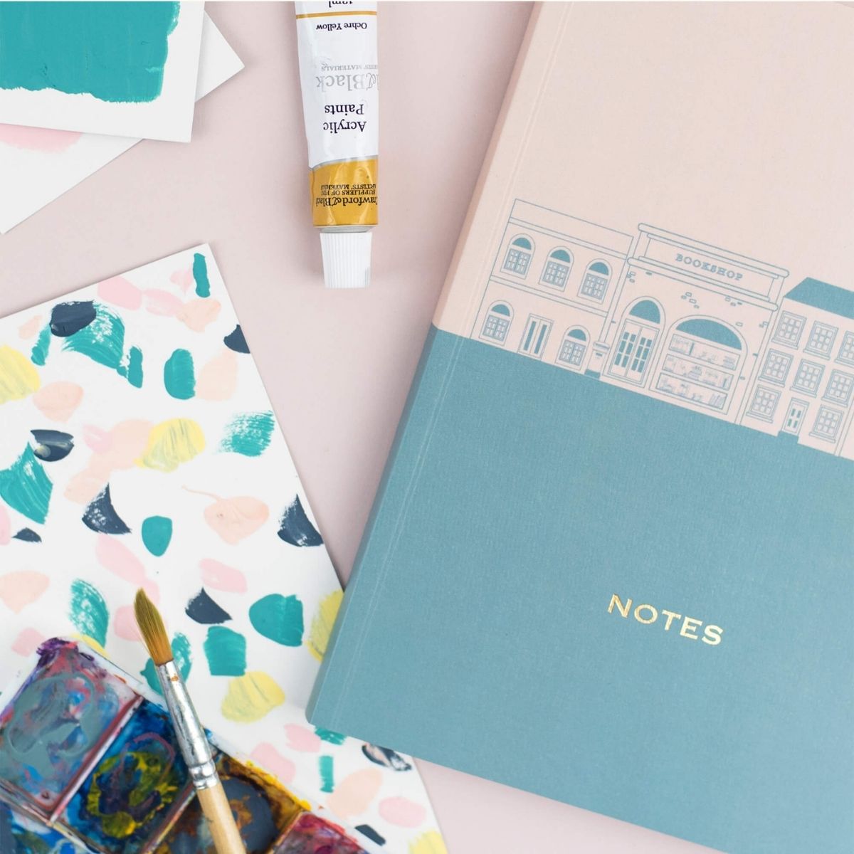 City Street Houses Notebook - The Design Palette
