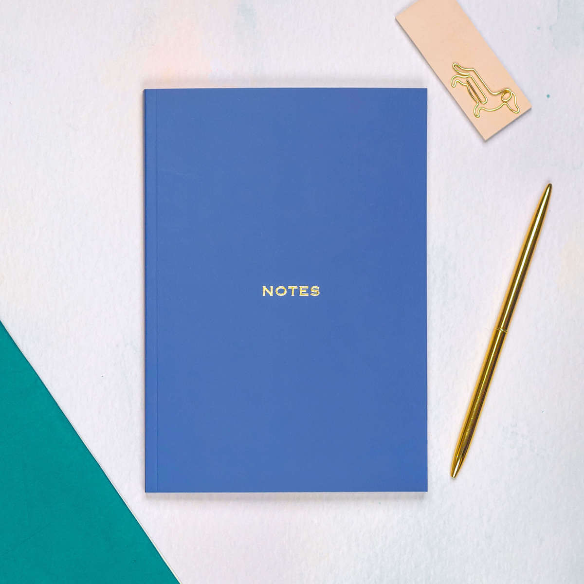 Blue A5 Lined Notebook