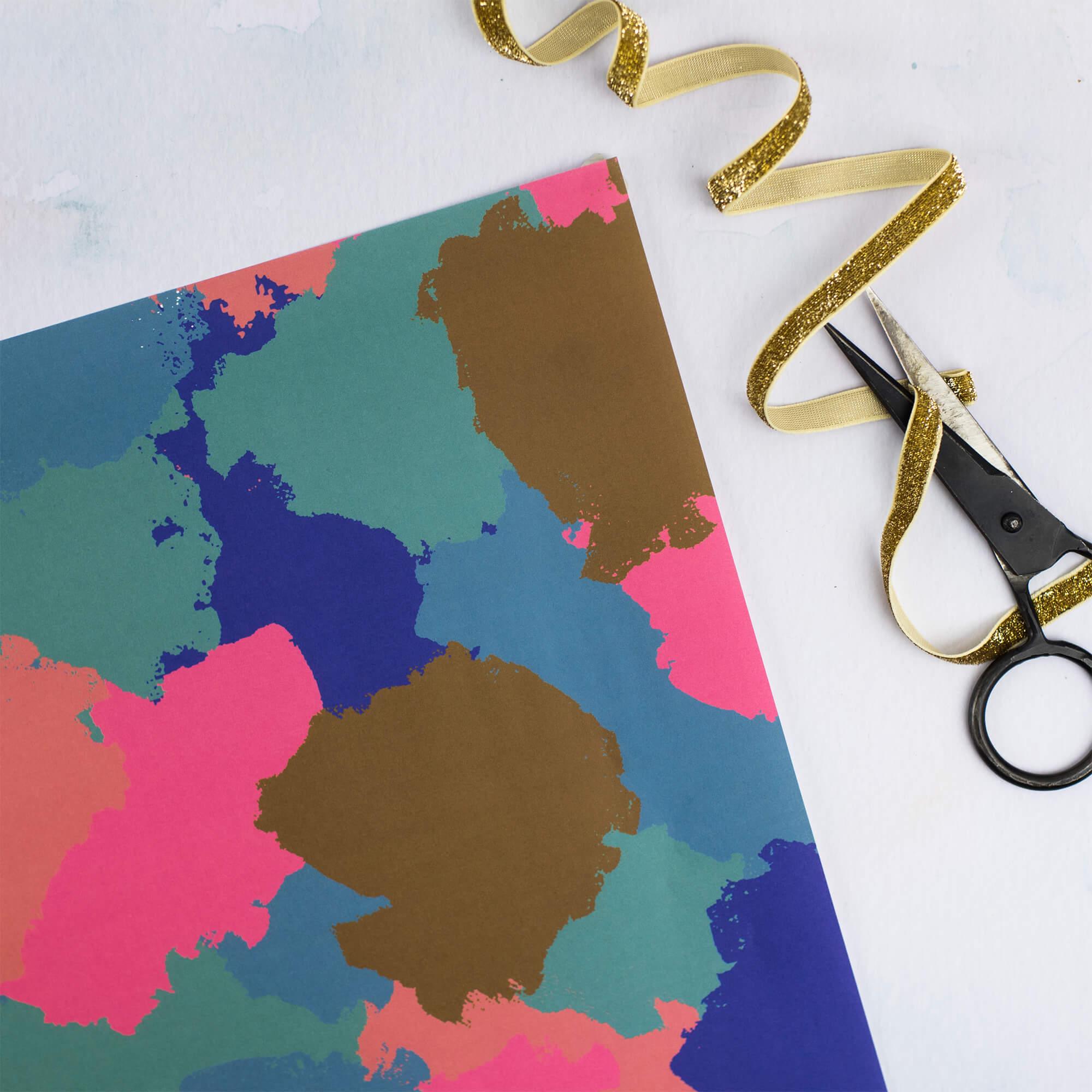 Colour Splash Gift Wrap Set - The Design Palette