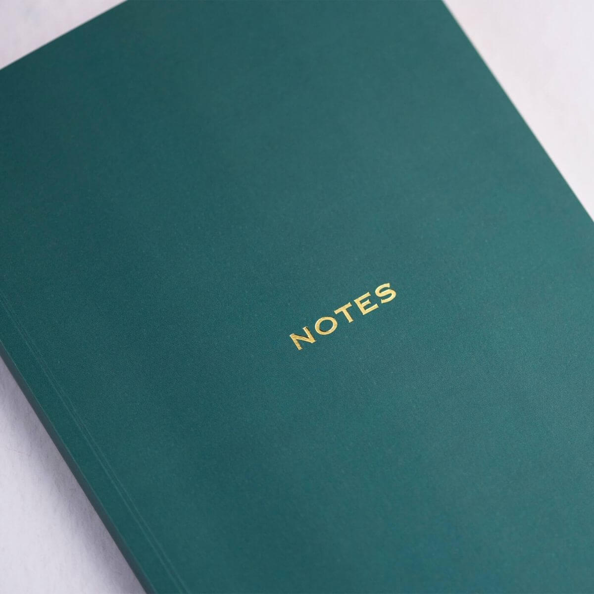 Green Lined Luxury Notebook
