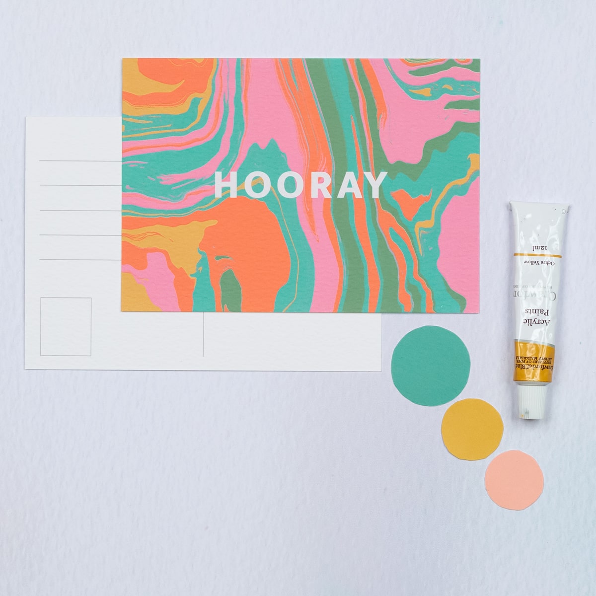 Hooray Postcard - The Design Palette