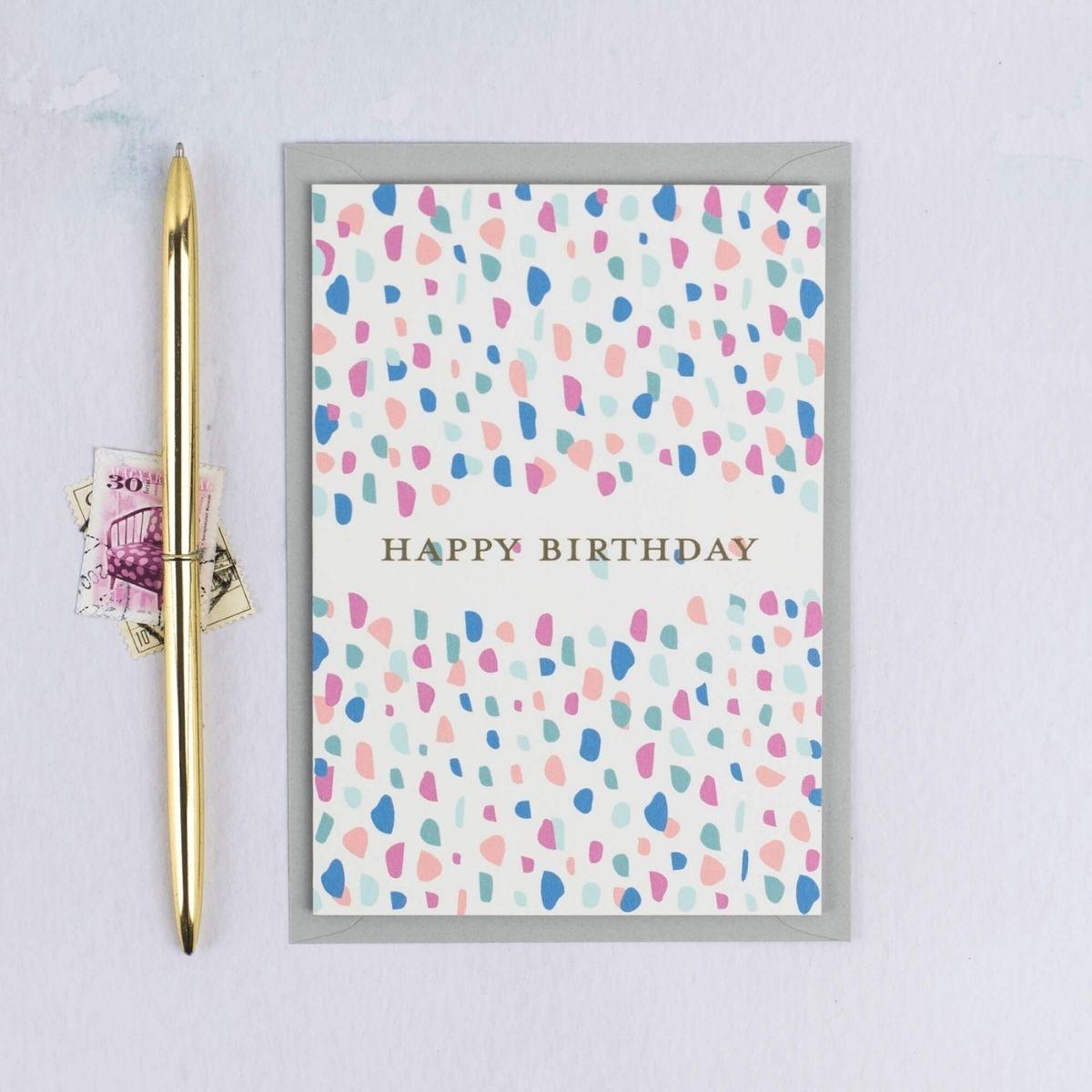 Birthday Confetti Card - The Design Palette
