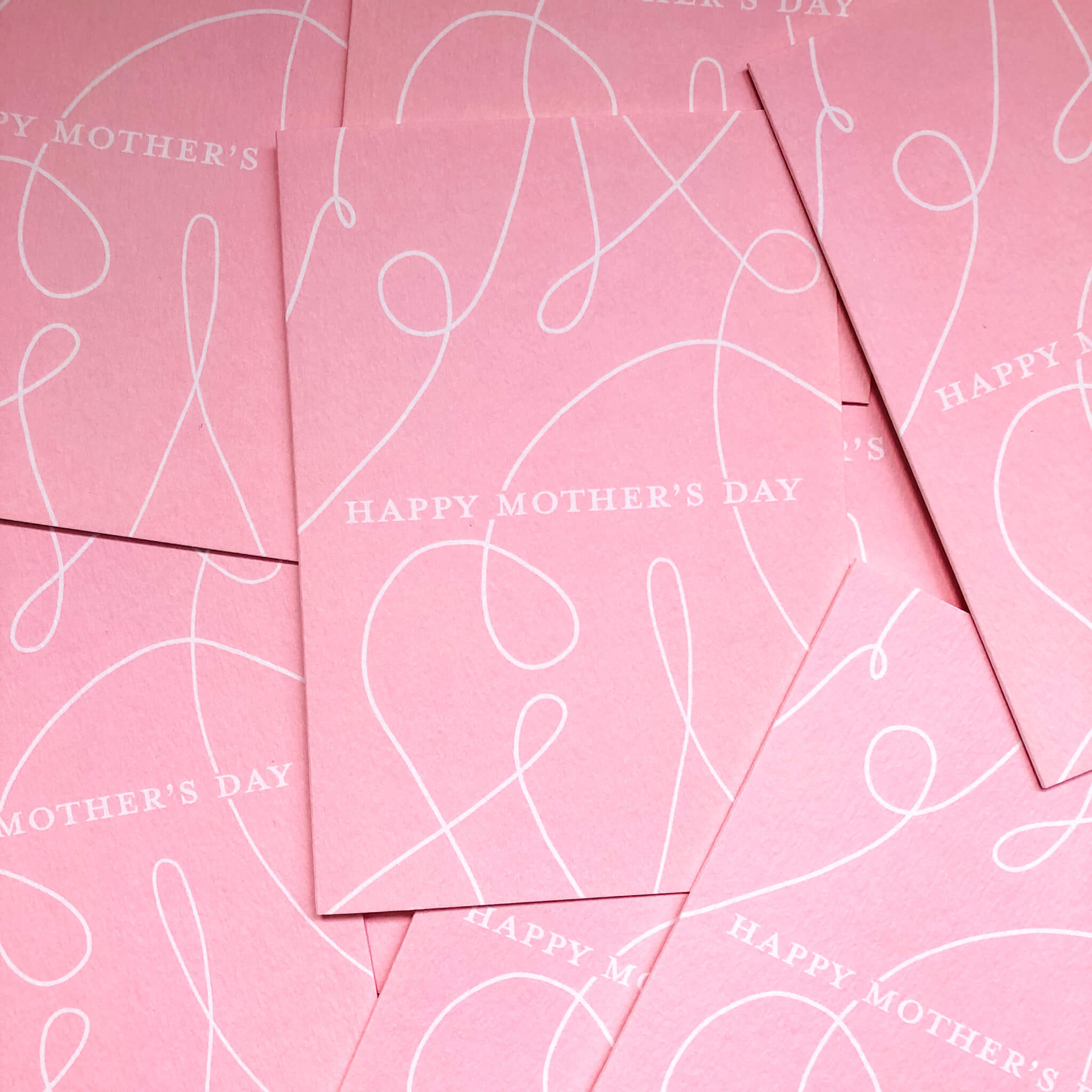 Happy Mothers Day Pink Card The Design Palette