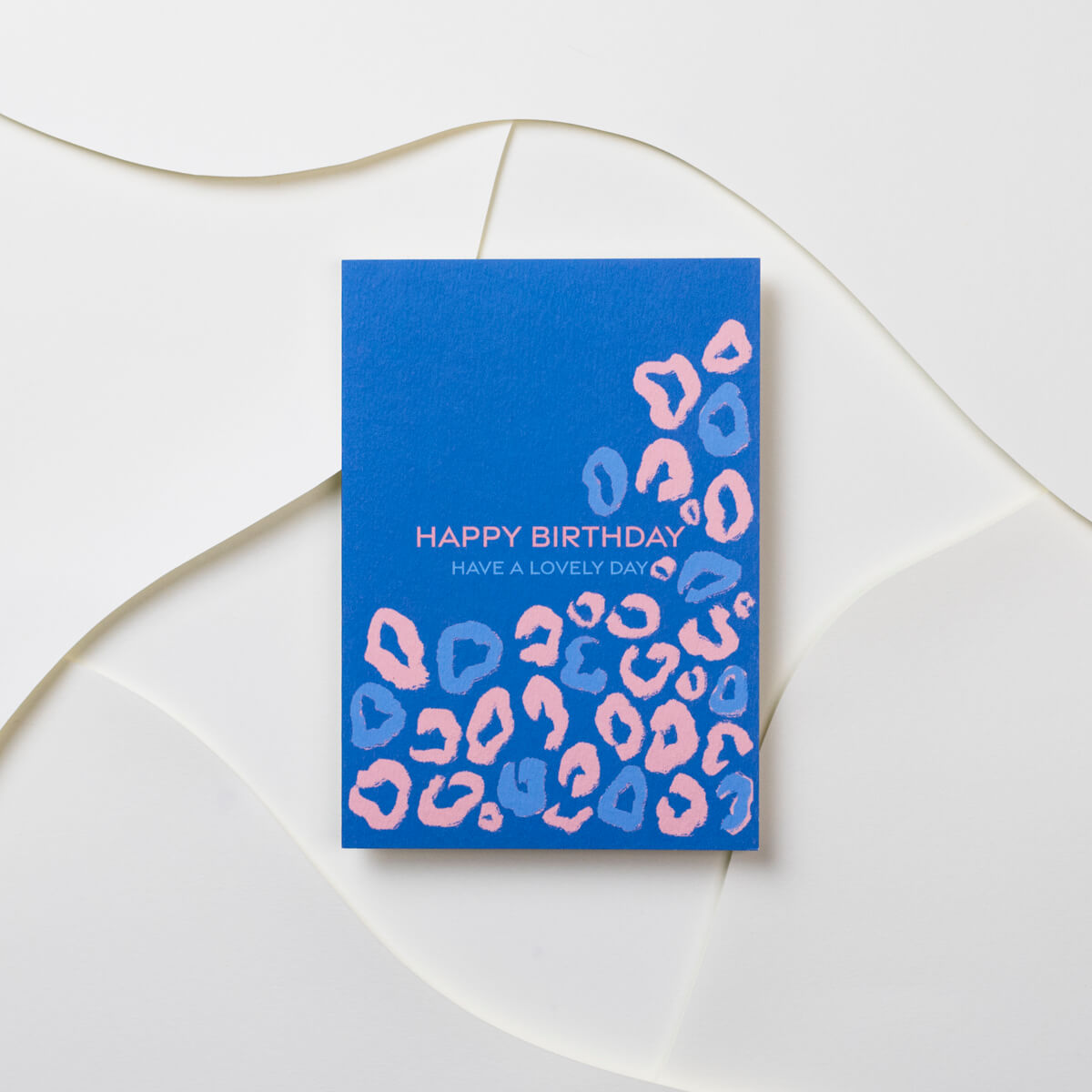 Leopard Happy Birthday Card - The Design Palette