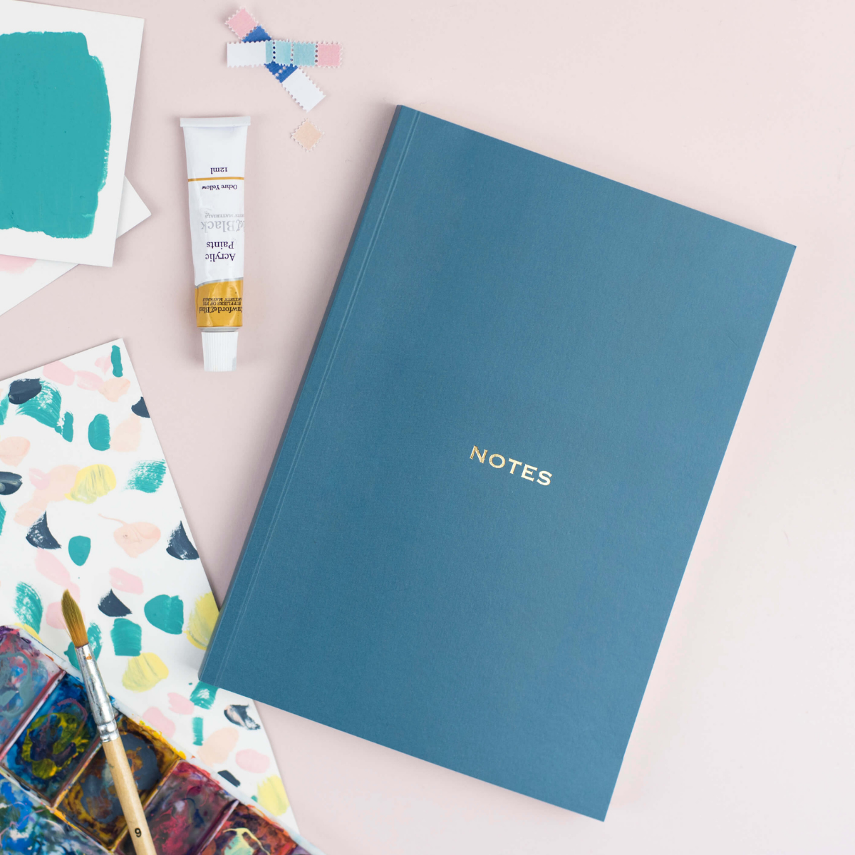 Luxury Teal A5 Notebook - The Design Palette