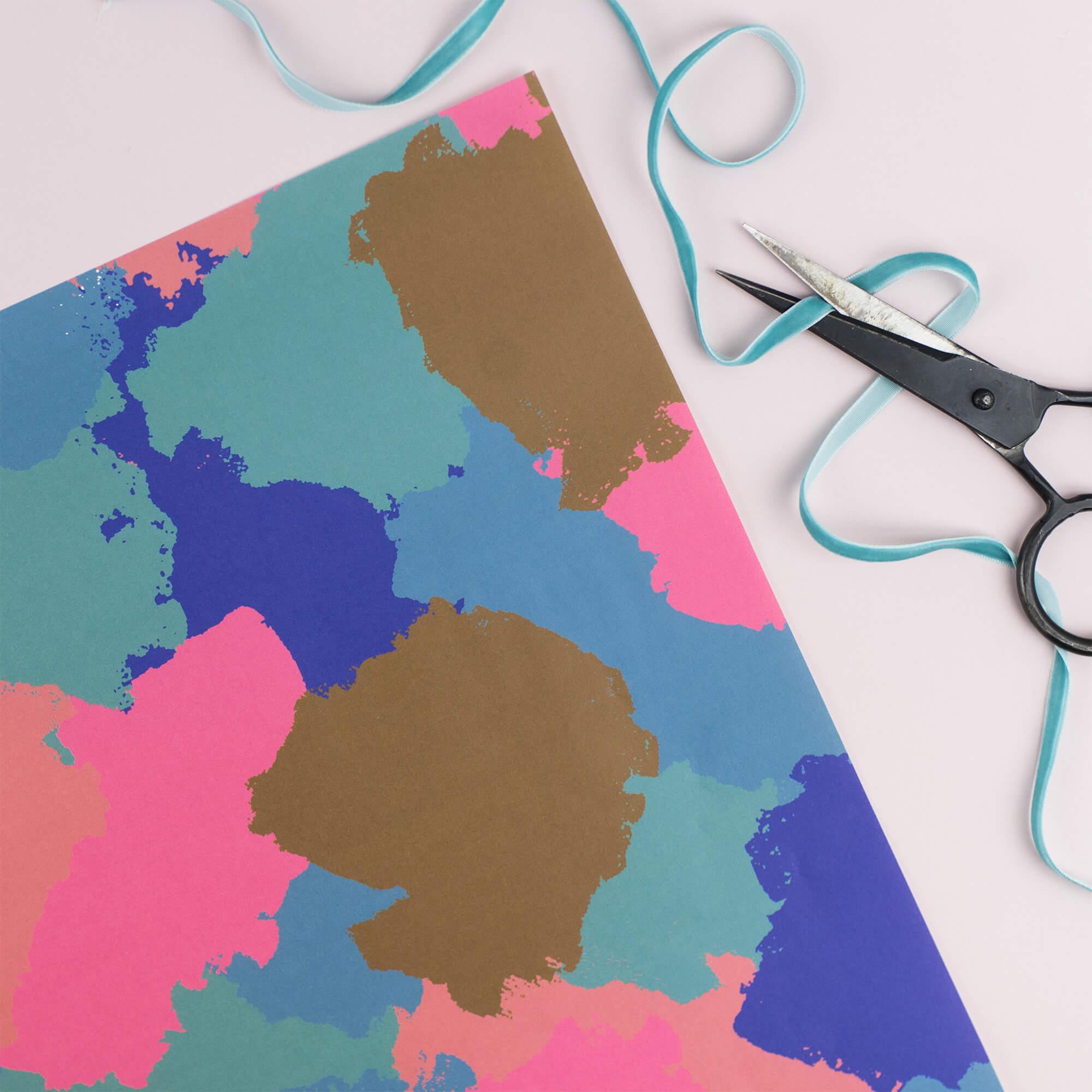 Colour Splash Gift Wrap Set - The Design Palette
