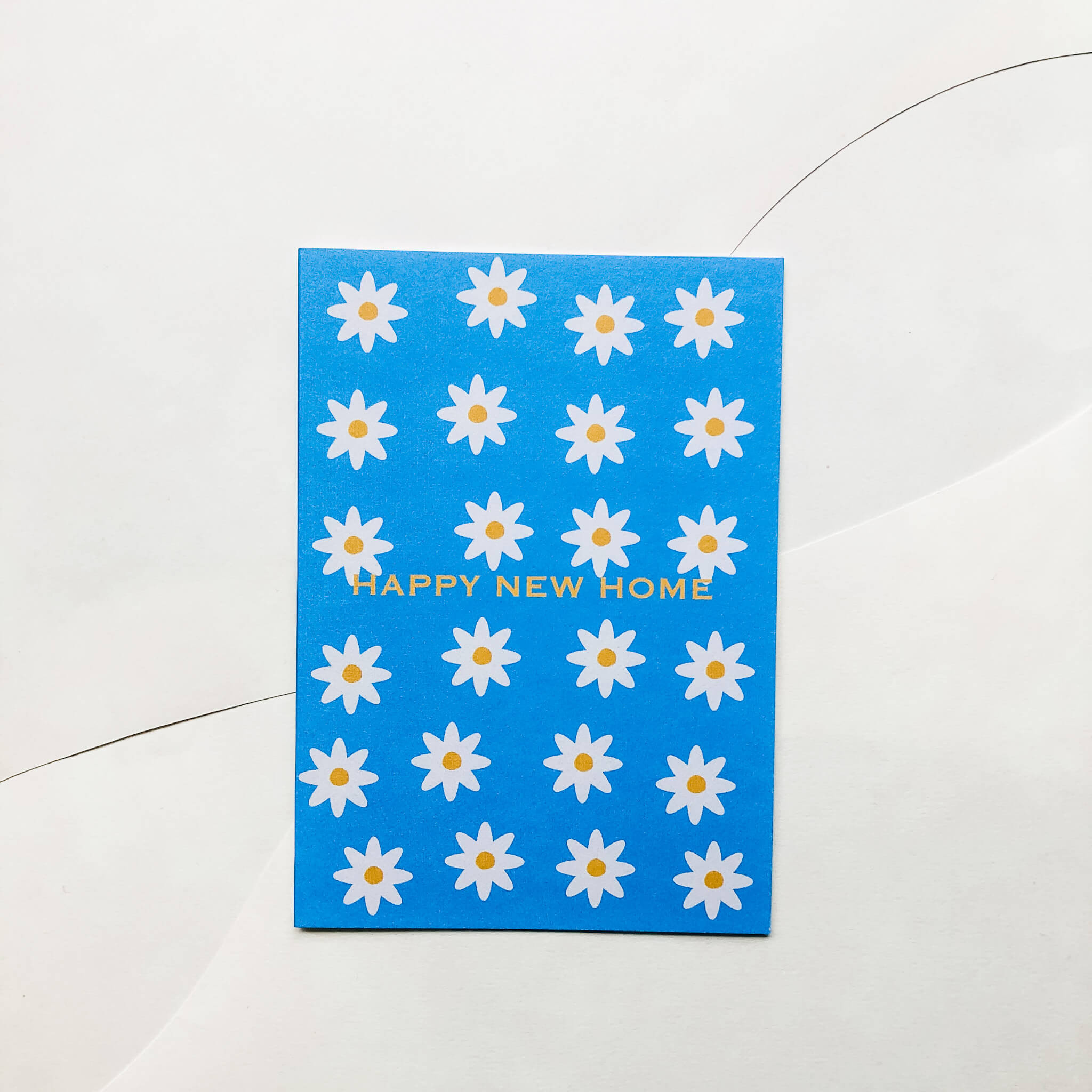 New Home Daisy Card - The Design Palette