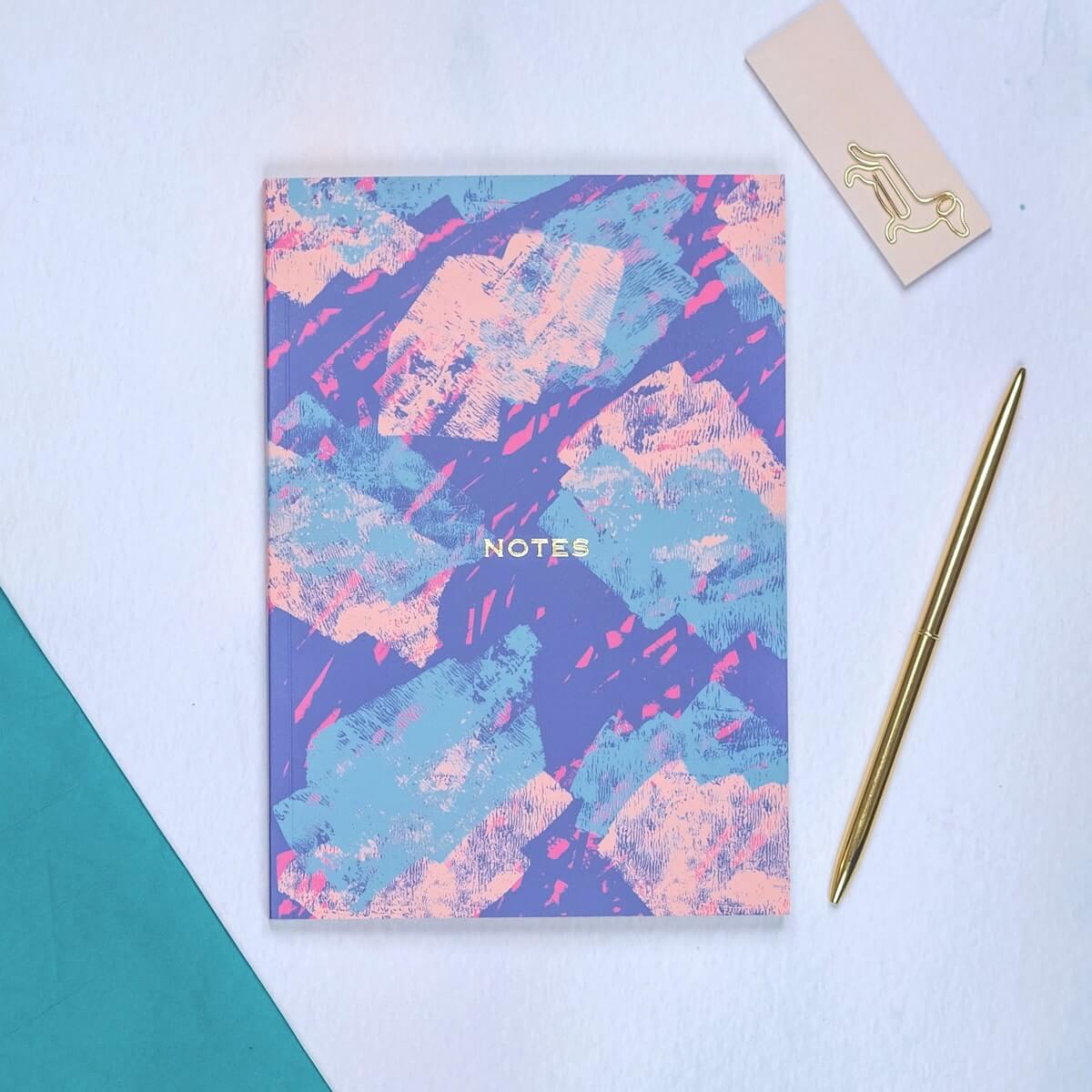 Purple and Pink Notebook