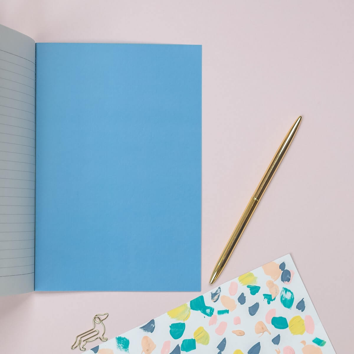 Pattern Print A5 Lined Notebook