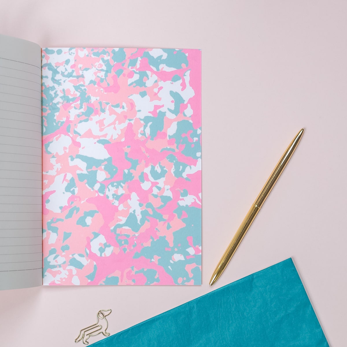 Pink A5 Notebook - The Design Palette
