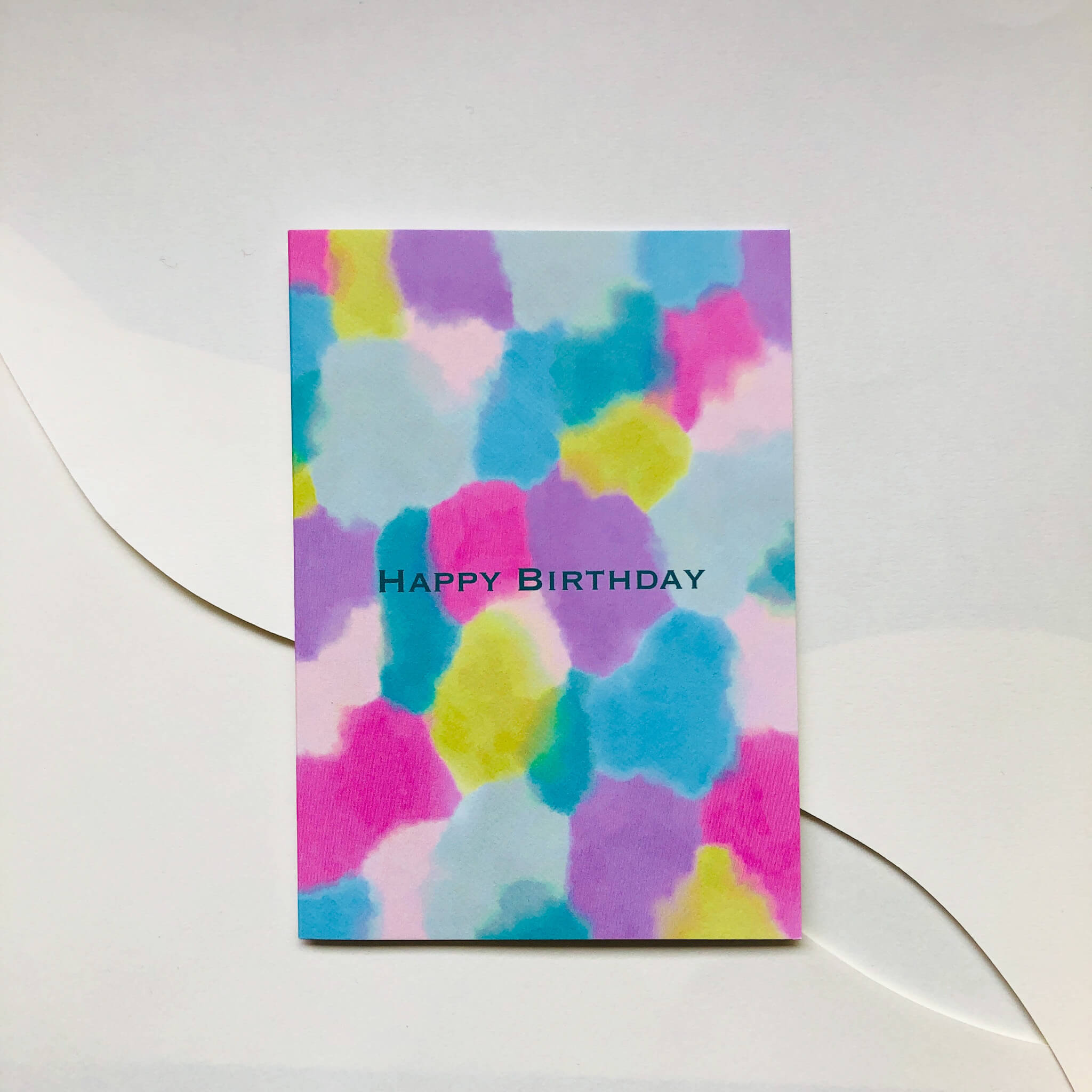 Rainbow Birthday Card - The Design Palette
