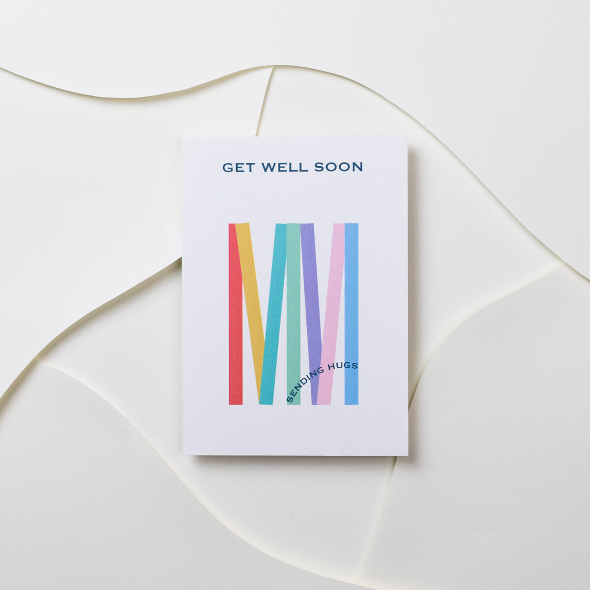 Rainbow Get Well Soon Card - The Design Palette