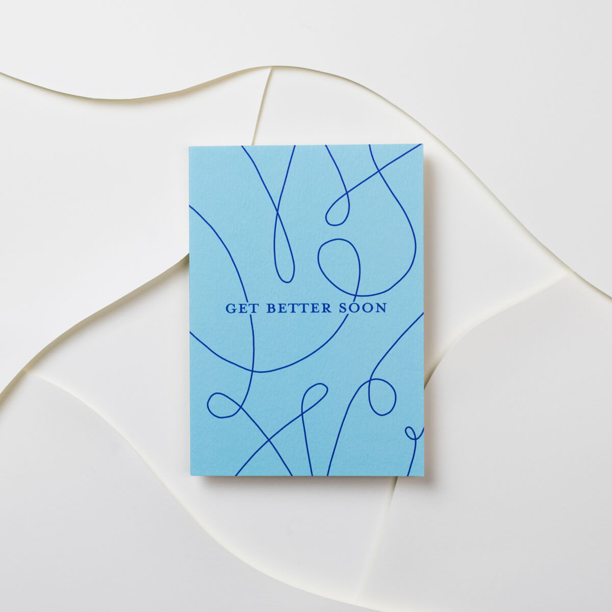 Squiggles Get Well Soon Card - The Design Palette