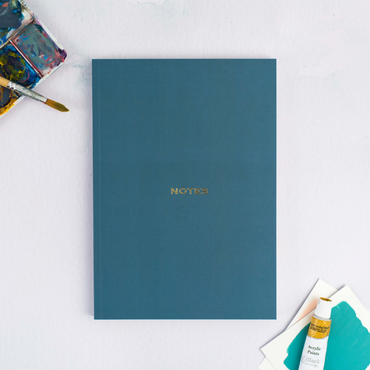 Teal A5 Notebook - The Design Palette