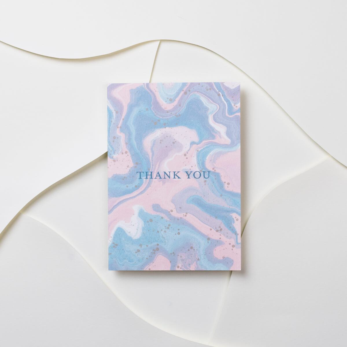 Thank You Marble Card - The Design Palette