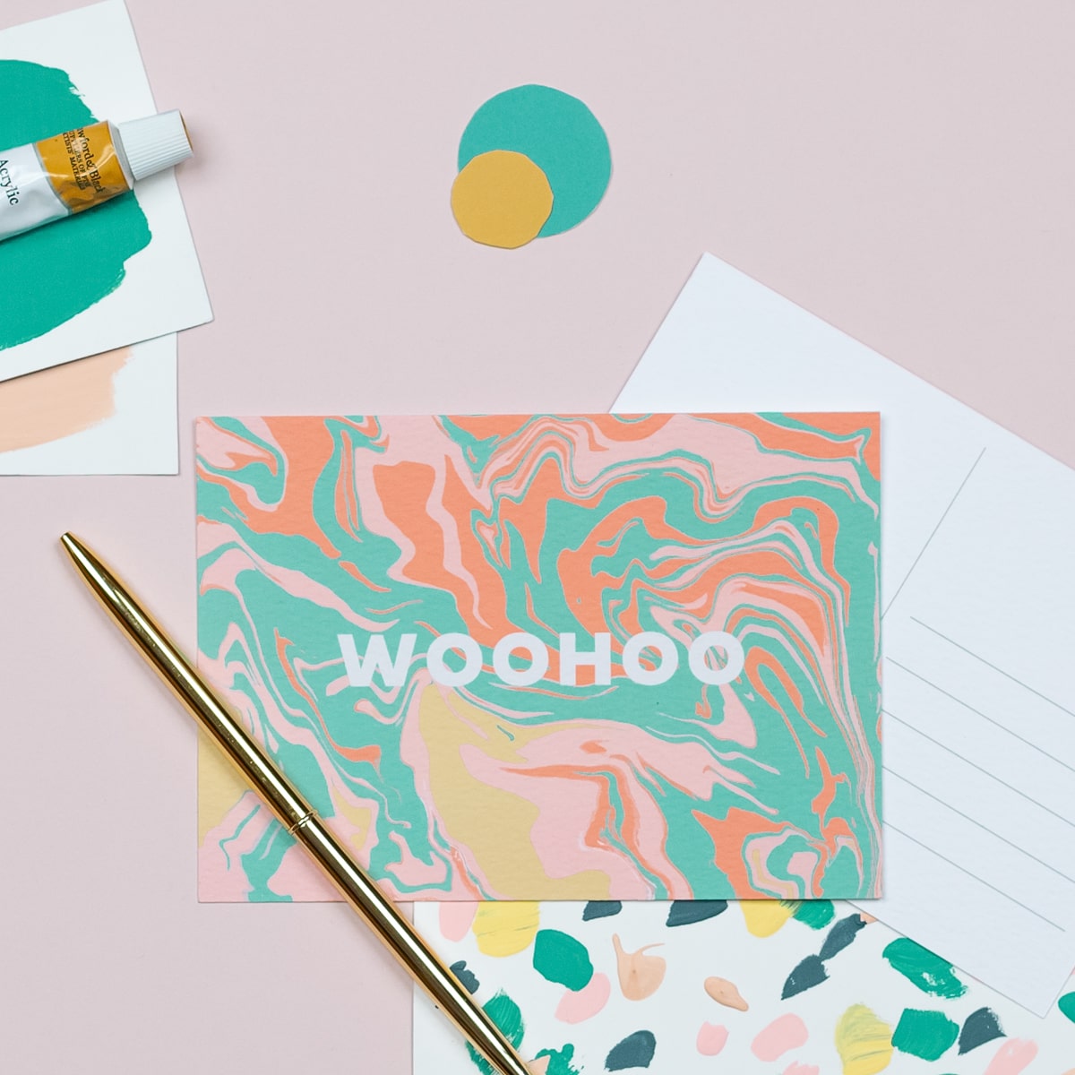 Wohoo Postcard - The Design Palette