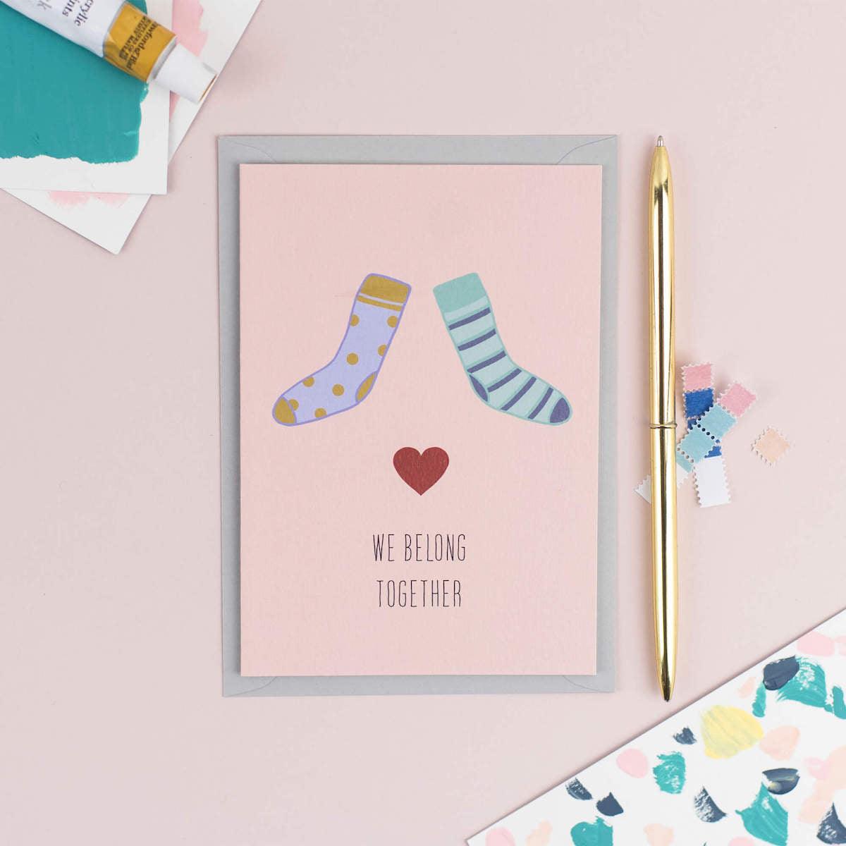 We Belong Together Card - The Design Palette