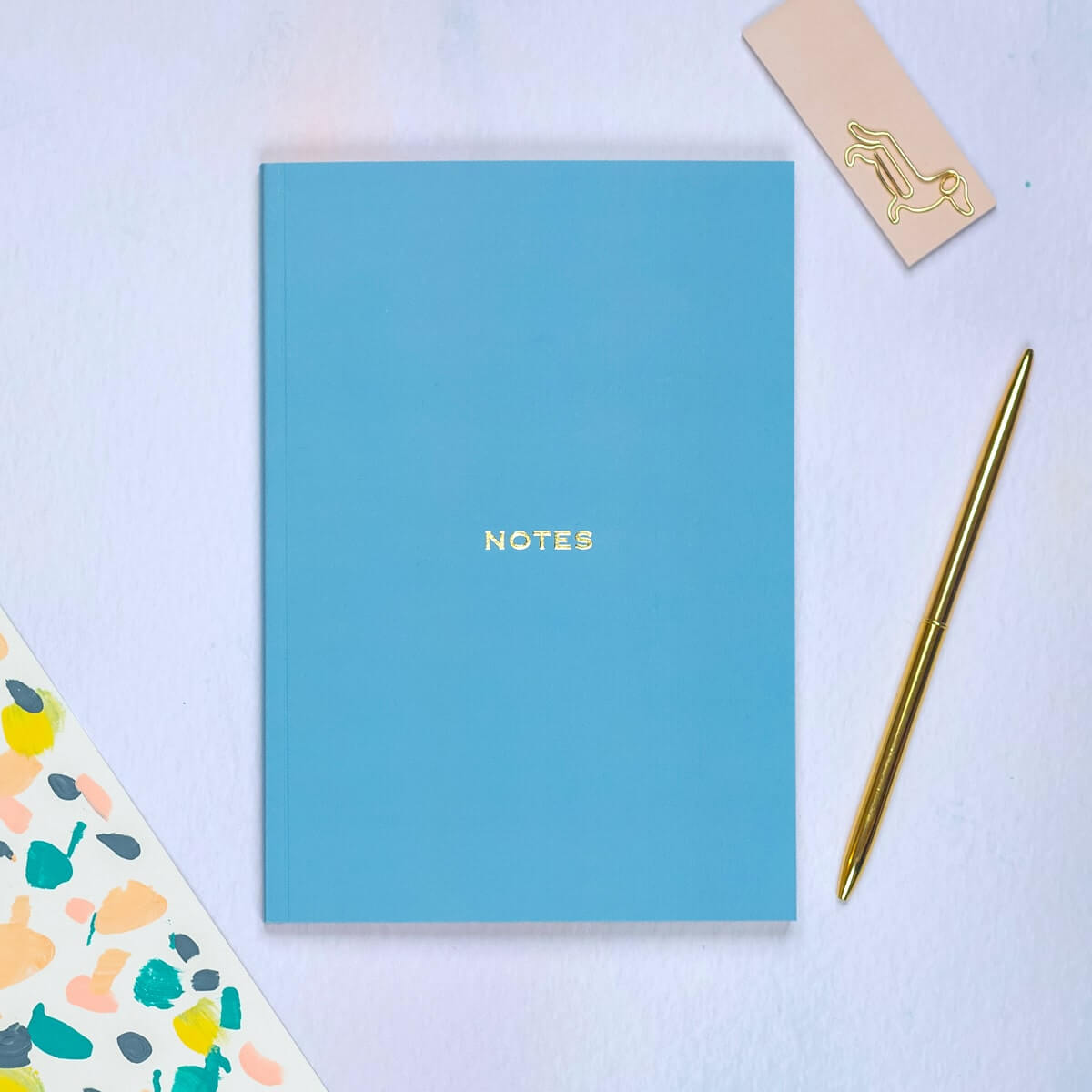 Pastel Blue Notebook