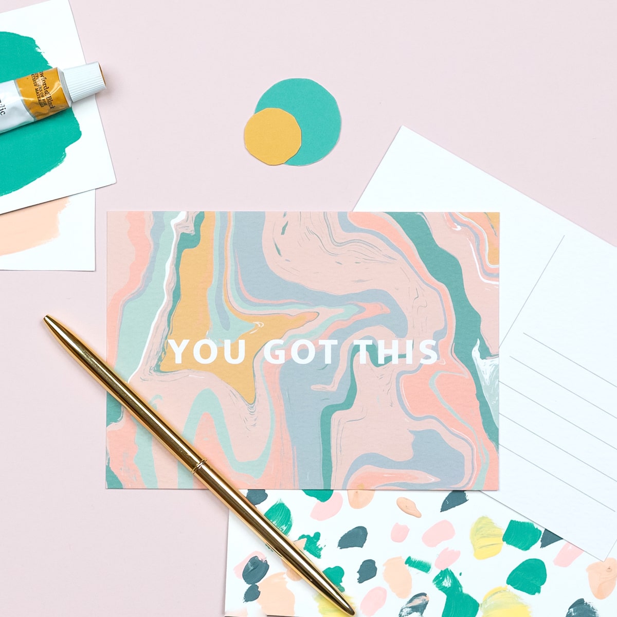 You Got This Postcard - The Design Palette