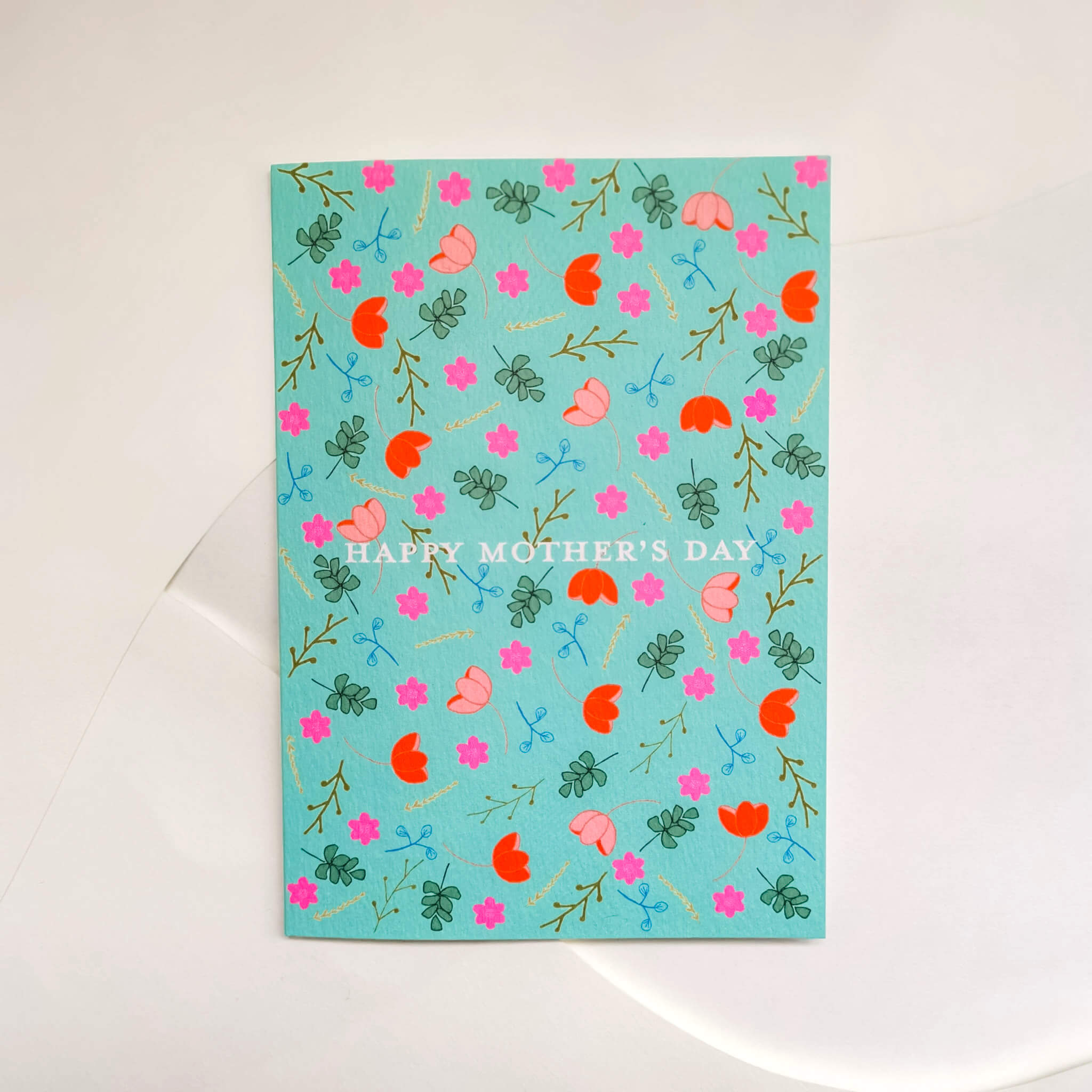Floral Mothers Day Card - The Design Palette